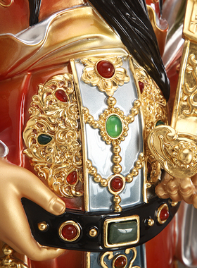 圆通纯铜供奉客厅福禄寿三星