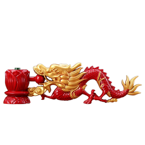 龙雕手炉香具树脂手炉龙头手炉寺院法会用品法器梵呗香炉插香 - 图3