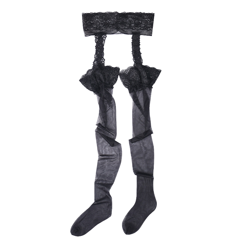 女装大佬一体式吊带袜黑丝蕾丝过膝长筒袜白丝色大尺码性感套装纯,淘宝优惠券,粉丝福利购,淘宝优惠卷