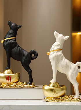 福禄双全葫芦招财帆船酒架摆件