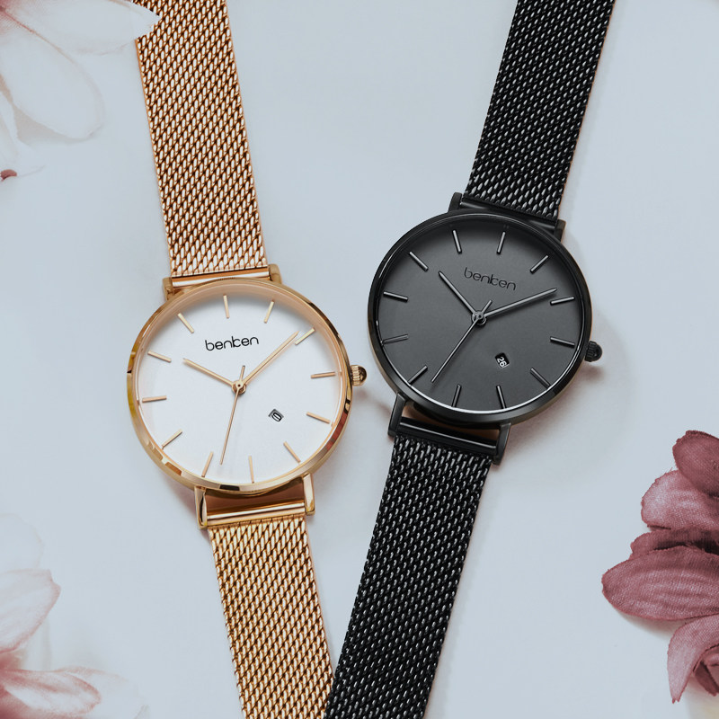 benken2020年新款女士女学生风女表 benken国产腕表