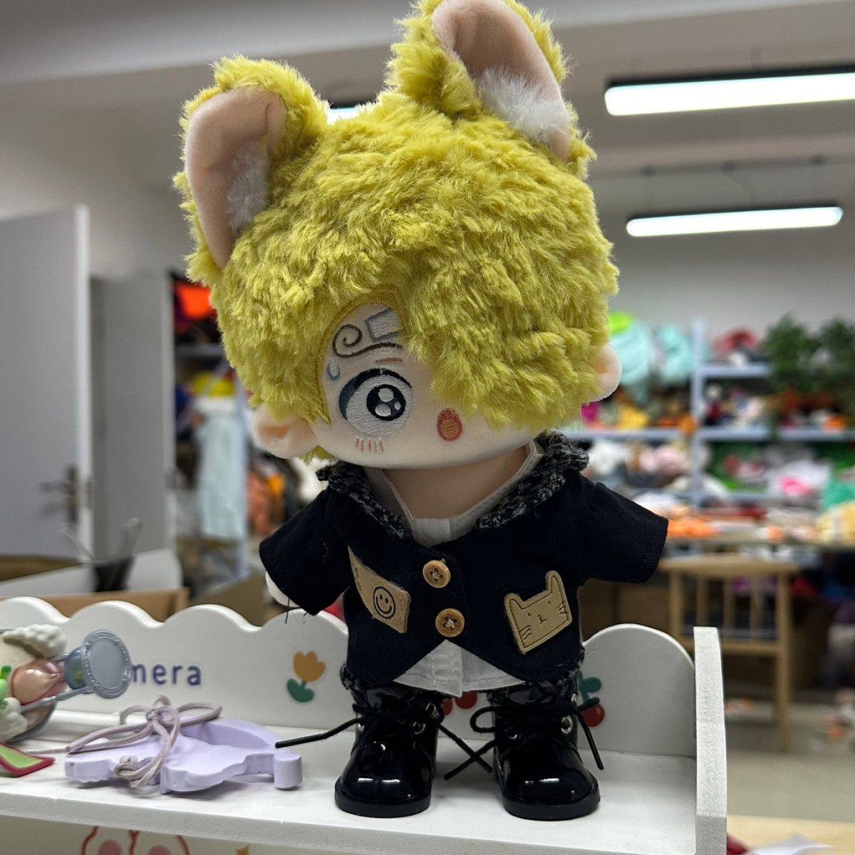 海贼王原创正版山治属性高颜值20cm棉花娃娃可爱动漫毛绒玩偶公仔,淘宝优惠券,粉丝福利购,淘宝优惠卷