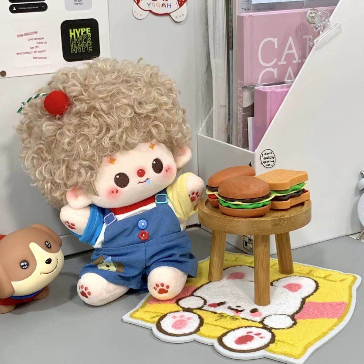 20cm棉花娃娃专用可爱小地毯拍照道具小垫子毛绒玩偶公仔地垫,淘宝优惠券,粉丝福利购,淘宝优惠卷