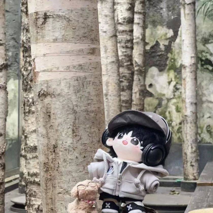 马嘉祺属性20cm棉花娃娃高颜值呆萌可爱玩偶少女心公仔送朋友礼物
