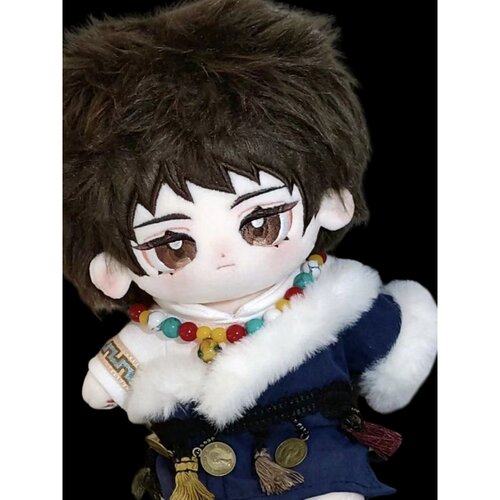 盗墓笔记吴邪同人周边棉花娃娃20cm帅气可爱高颜值摆件装饰毛绒娃 - 图0