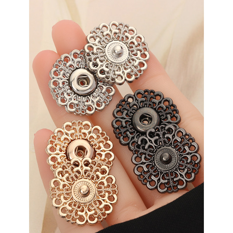 暗扣金属子母扣上衣女毛呢风衣按扣毛衣羊绒大衣纽扣外套隐形摁扣,淘宝优惠券,粉丝福利购,淘宝优惠卷