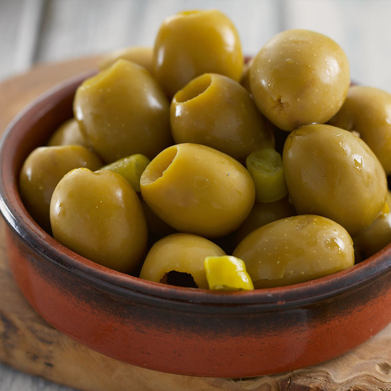 麦德龙代购OLICOOP戈达尔去核青橄榄365g即食瓶装西班牙进口罐头 - 图2