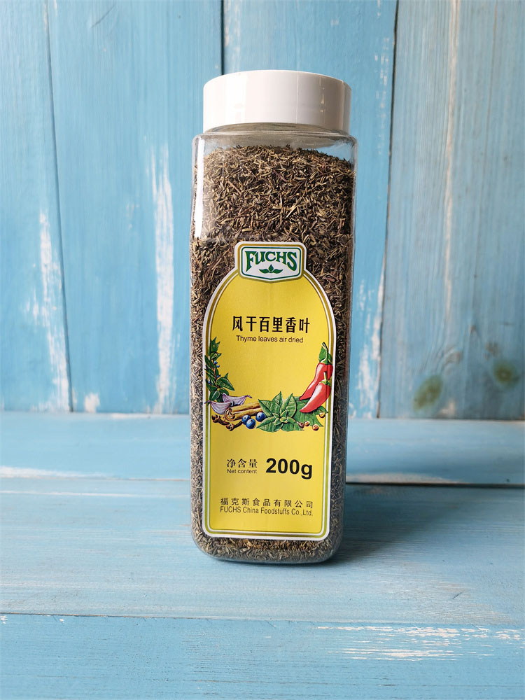 【麦德龙】FUCHS福克斯风干百里香叶200g西餐烘焙香料dried Thyme - 图0