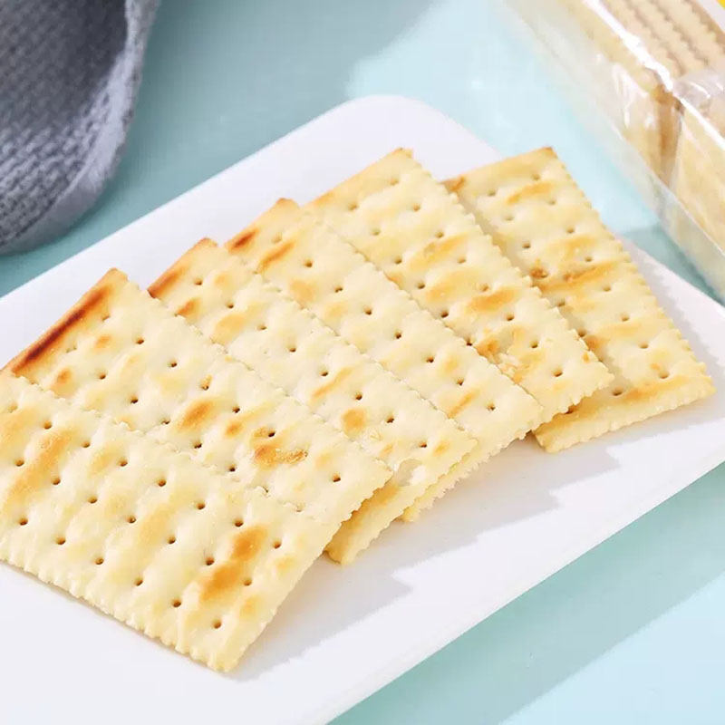 麦德龙代购麦臻选海盐苏打饼干1.1kg独立包袋装梳打饼休闲咸零食