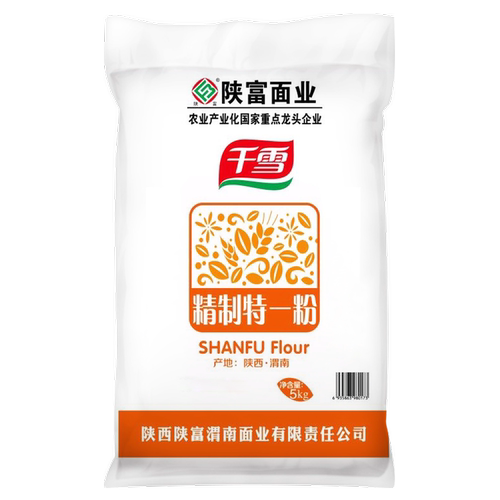 陕富 特一粉5kg陕西小麦粉家用中筋面粉饺子披萨面条包子通用面粉 - 图3