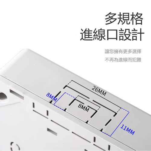 英规欧规型明装五孔开关插座单开明线明盒圆孔通用插孔带底盒超薄 - 图2