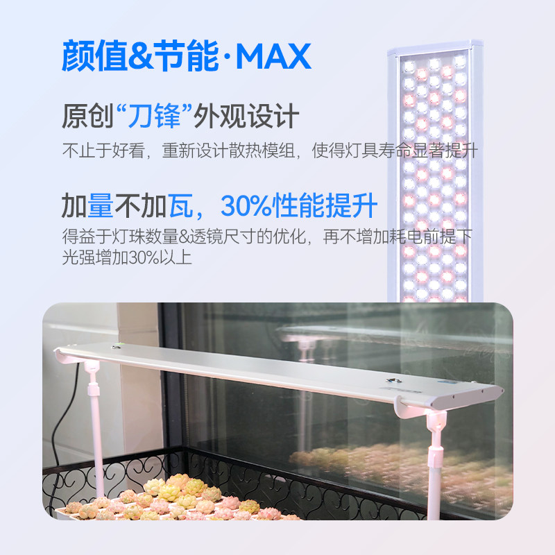 贵翔灯排Max 植物补光灯仿太阳全光谱多肉上色LED植物生长灯热植,淘宝优惠券,粉丝福利购,淘宝优惠卷