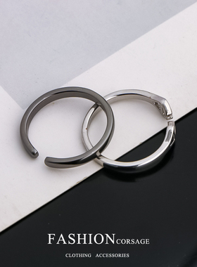 光与夜之恋夏鸣星同人微醺心潮简约百搭高颜值双层叠戴戒指指环酷