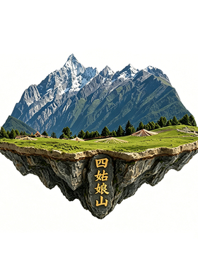四姑娘山冰箱贴磁吸2026新款