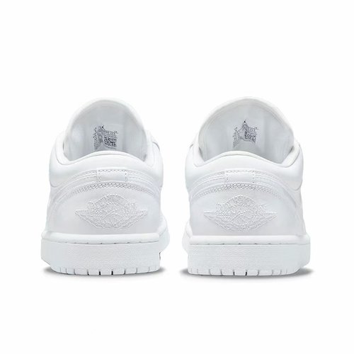 Air Jordan 1 Low aj1飞人男女同款低帮复古可定制板鞋DV0990-111 - 图3