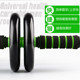 Healthy abdominal wheel two-wheel home fitness professional non-rebound abdominal trainer bearing silent men's and women's sports abdominal curling device