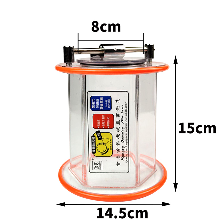 金泰KT6808/2000滚筒抛光机金银首饰核桃铜钱抛光小型打磨清洗机 - 图1