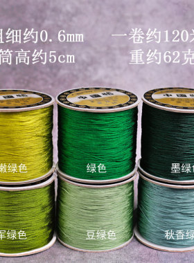 diy台湾莉斯牌吊坠珠宝常用玉线
