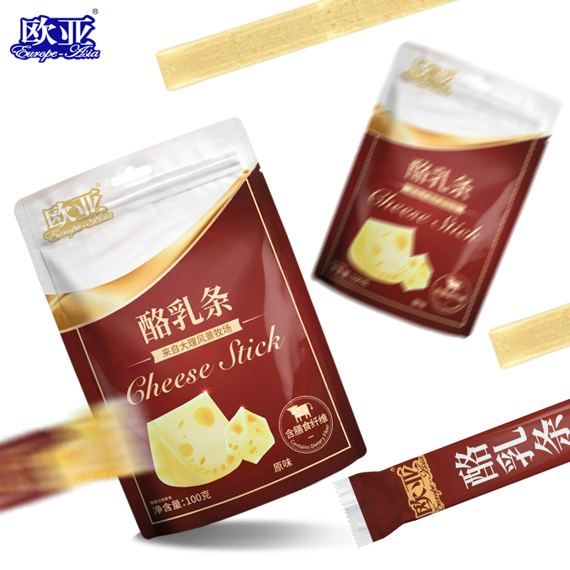 【日期新鲜】欧亚大理高原风景牧场酪乳条100g/包特色乳制品 - 图2