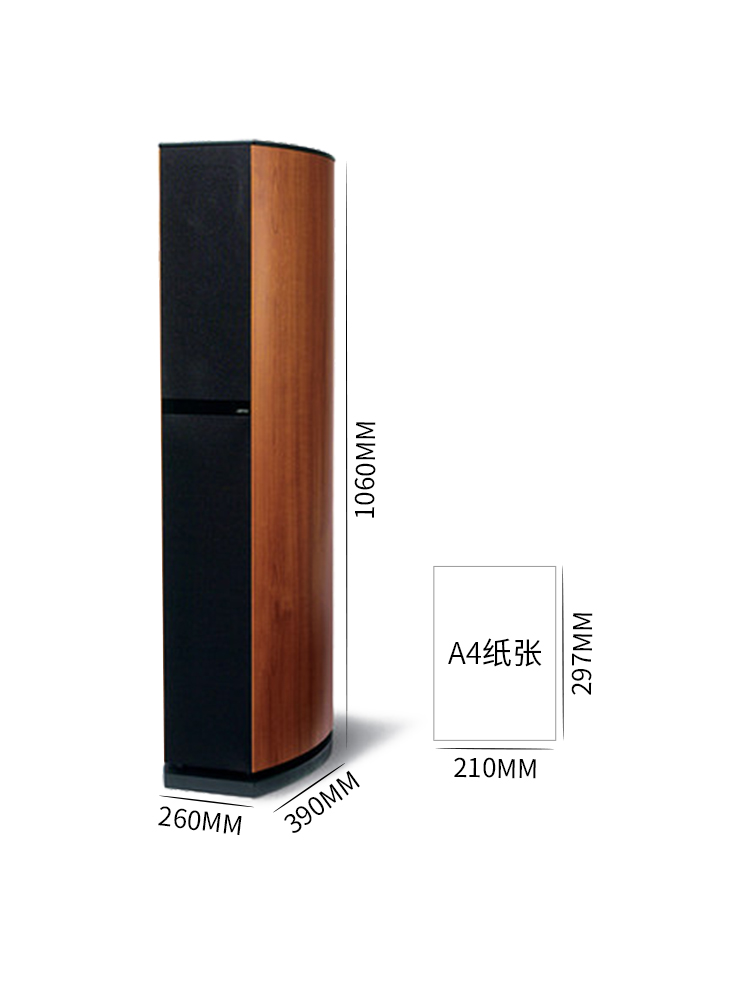 JAMO/尊宝 D590落地式8寸发烧HIFI级家用家庭影院专业高保真音箱 - 图2