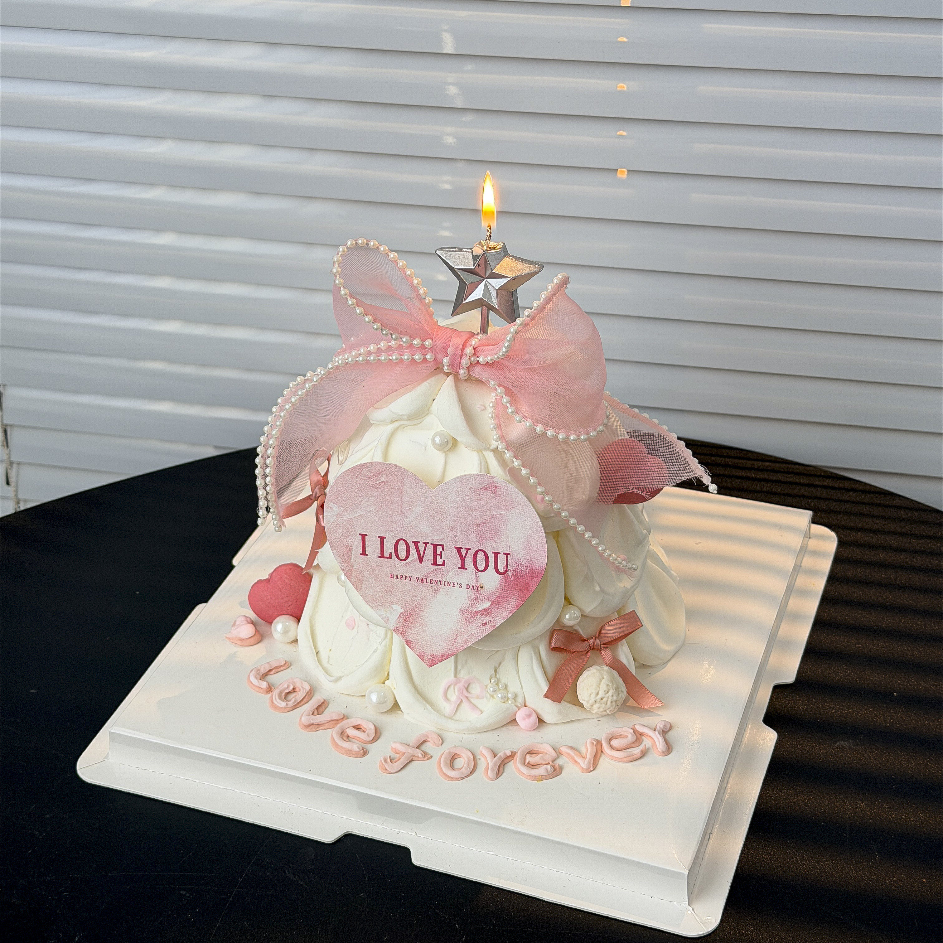 新款情人节蛋糕装饰214七夕520鱼尾丝带五角星蜡烛爱心卡片插件,淘宝优惠券,粉丝福利购,淘宝优惠卷