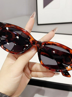 网红墨镜女ins街拍太阳镜时尚防紫外线舒适超酷眼镜2026年新款潮