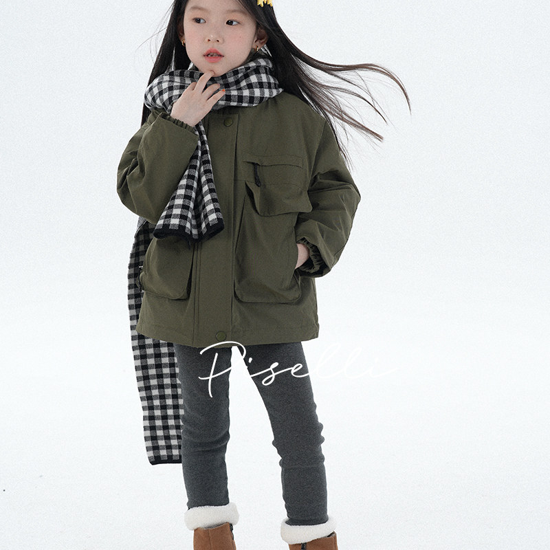 【瑞士卷】PISELLI史豌豆女童2025新款冬季裤子一体绒加厚打底裤,淘宝优惠券,粉丝福利购,淘宝优惠卷