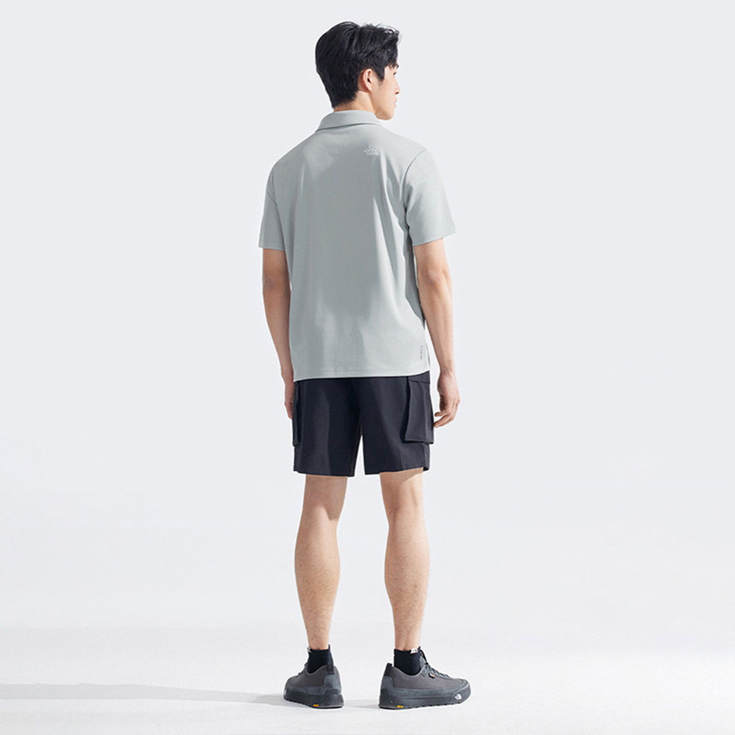 TheNorthFace北面短袖男户外运动舒适透气速干POLO衫翻领T恤8EY4,淘宝优惠券,粉丝福利购,淘宝优惠卷