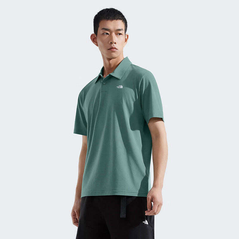 TheNorthFace北面短袖男户外速干透气吸湿POLO衫翻领休闲T恤8EY5,淘宝优惠券,粉丝福利购,淘宝优惠卷