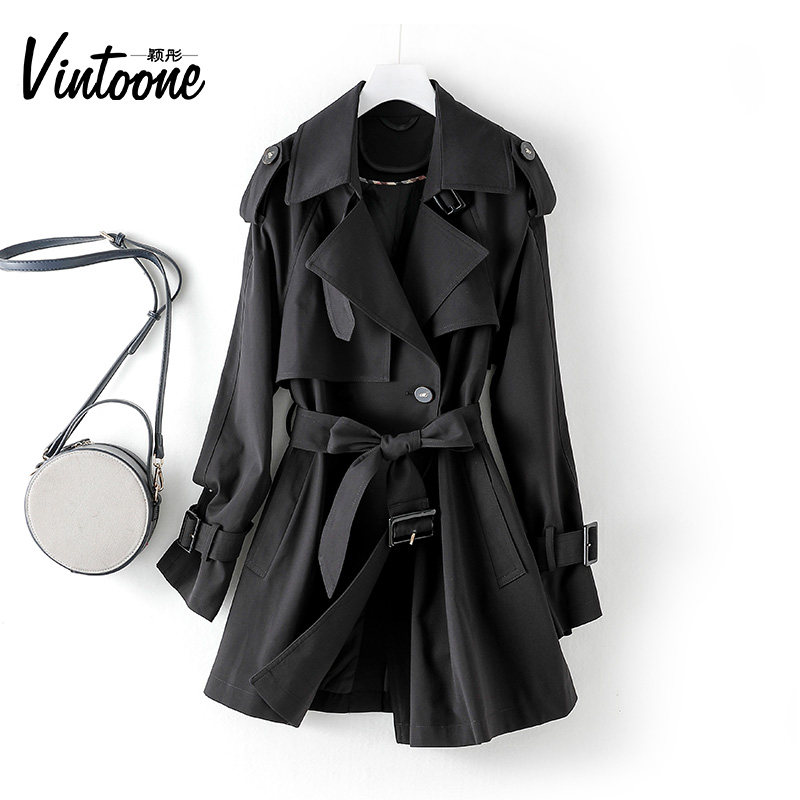 短款中长款小个子2020年秋季风衣 vintoone风衣