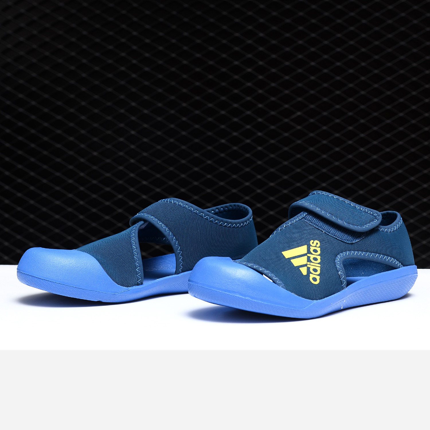 Adidas/阿迪达斯正品 童鞋 男小童魔术贴游泳凉鞋 D97901,淘宝优惠券,粉丝福利购,淘宝优惠卷