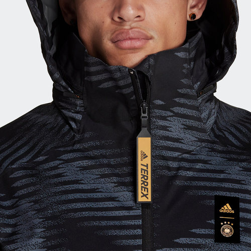 Adidas/阿迪达斯正品男子德国队足球运动夹克外套HC1281 - 图1