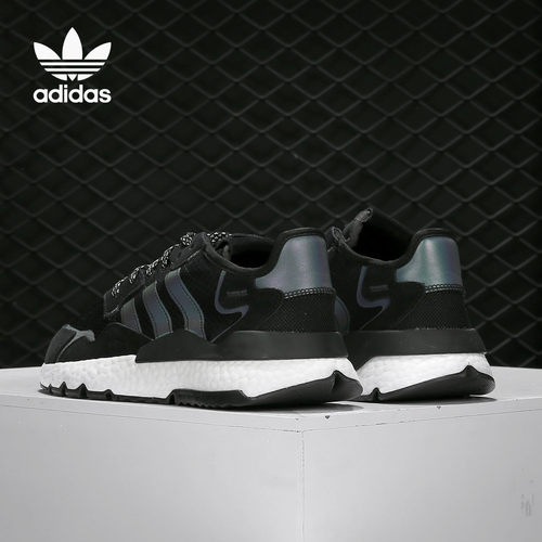Adidas/阿迪达斯正品三叶草NITE JOGGER男女经典休闲运动鞋FU6844 - 图1