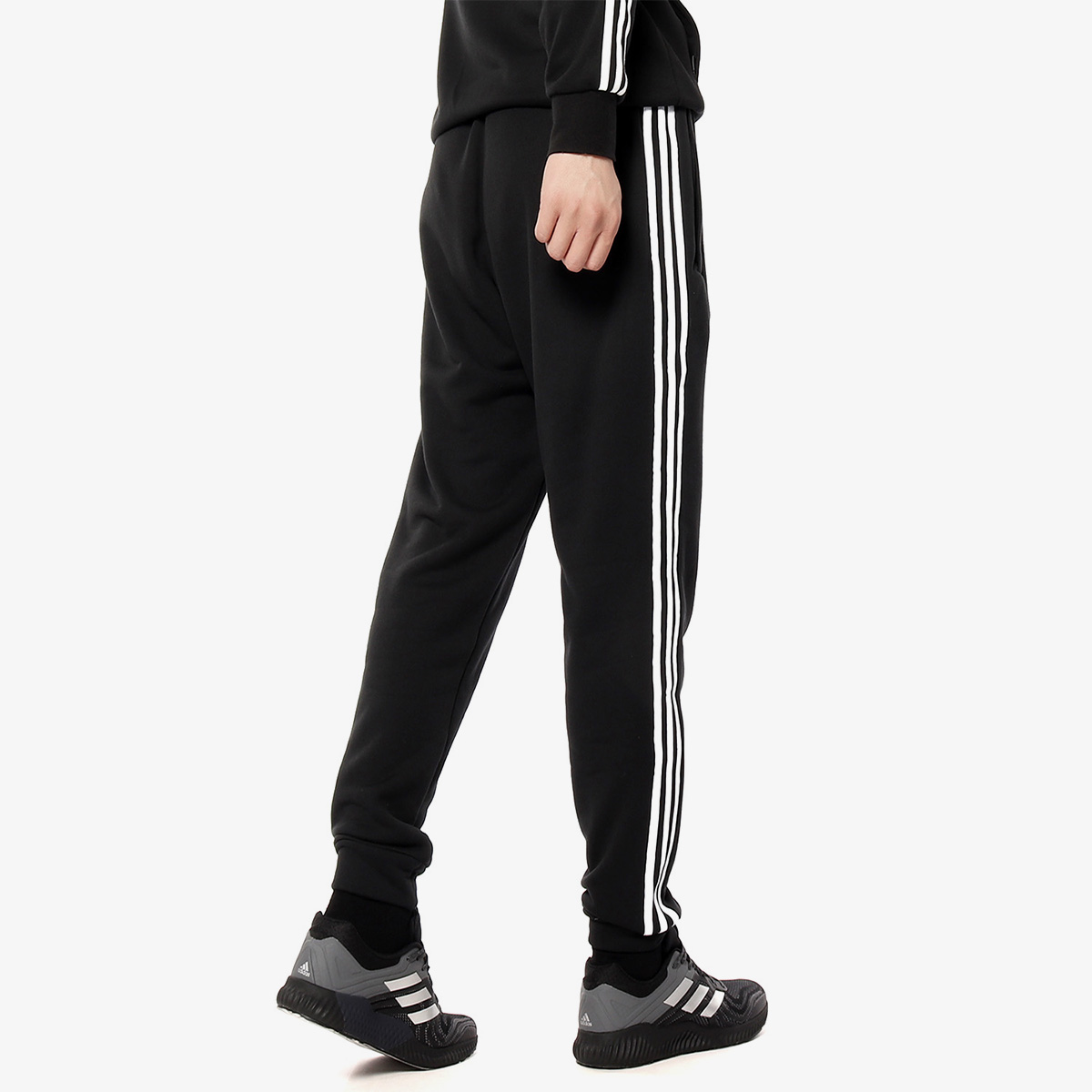 Adidas/阿迪达斯正品夏季男子三条杠束脚裤休闲运动裤子 EC4710-图0