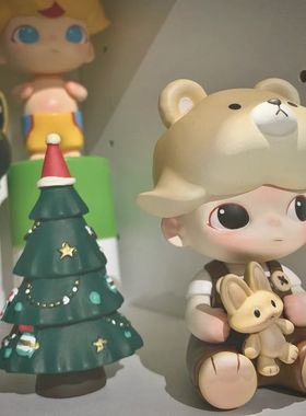 熊小熊维尼娃娃存钱罐桌上摆件