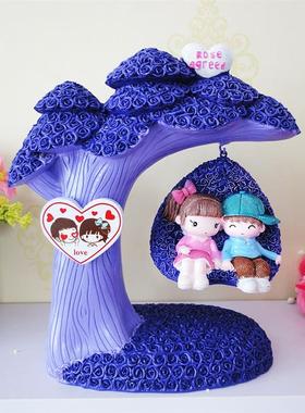 女生生日礼物房间室内客厅装饰品摆件电视柜酒柜工艺小饰品摆设