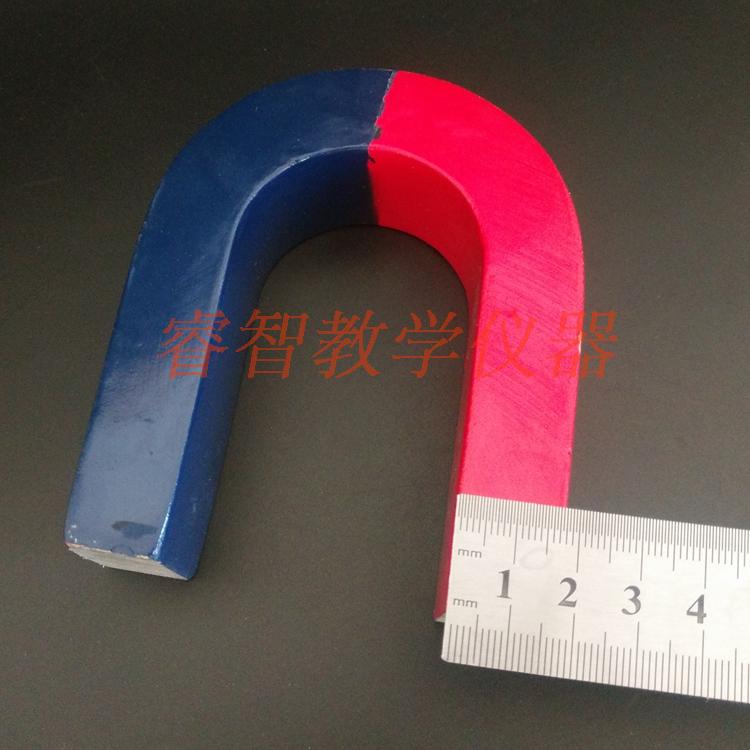 蹄形磁铁10cm U形磁铁U085特大号磁性教具马蹄型吸铁石教学仪器-图2