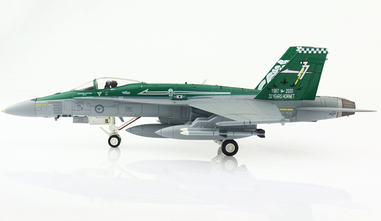 HA3558 F/A-18A F18大黄蜂战斗机 第77中队 澳大利亚 2020年 合金 - 图0