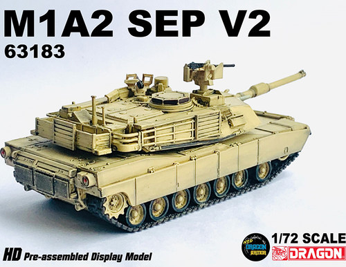 威龙 63183 M1A2 SEP V2 美国M1A2 SEP V2艾布拉姆斯主战坦克模型 - 图3