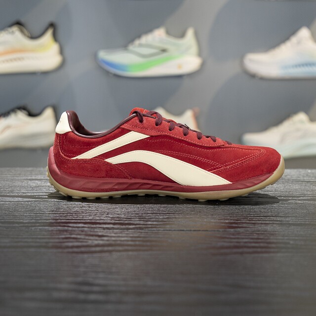 Li Ning wear-resistant unisex lace-up casual shoes