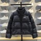 Li Ning warm standing collar short women's down jacket