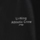 Li Ning men's round neck loose long sleeve T-shirt
