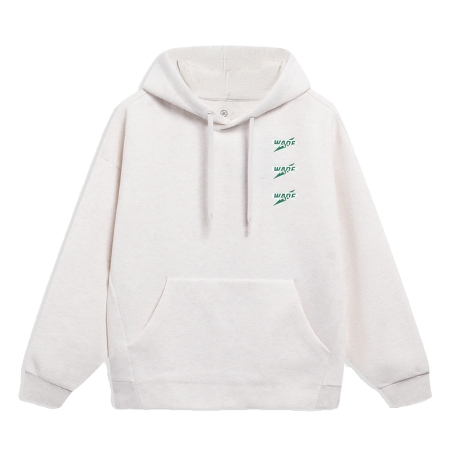 Li Ning men's hooded loose sweatshirt is warm and breathable