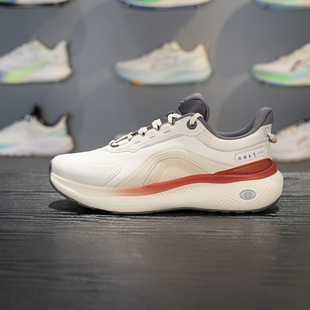 Li Ning cushioning men's lace-up water-repellent casual shoes