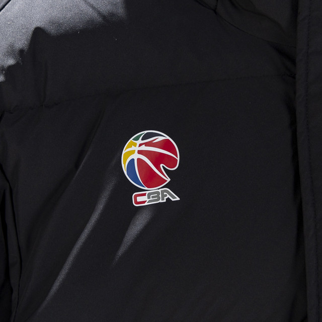 Li Ning Zipper Men's Long Polyester Fiber Cotton Clothes