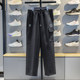 Li Ning straight-leg men's warm loose sweatpants