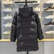 Li Ning warm hooded men's down jacket