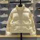 Li Ning warm standing collar short women's down jacket