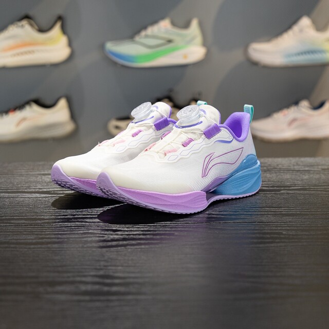 Li-Ning all-season shock-absorbing and rebound children's running shoes