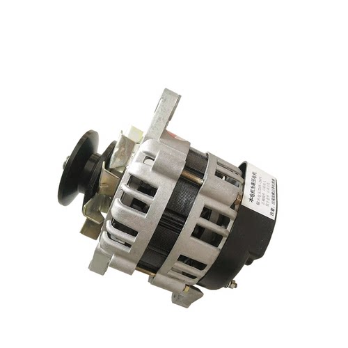 皮带轮式220V1300W小型无刷恒压纯铜线家用照明48V小型交流发电机 - 图2